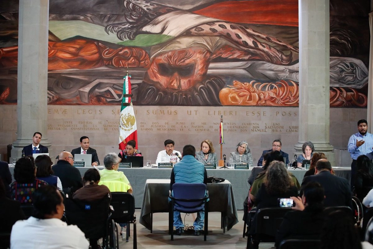 Ministros de la Suprema Corte de Justicia de la Nación debaten obligatoriedad de consulta a personas con discapacidad