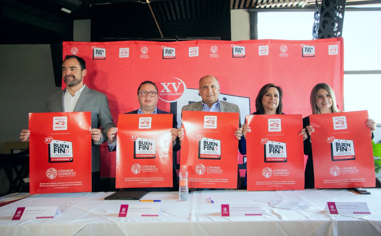 Puebla prevé más de 5 mil 800 mdp de derrama económica durante el Buen Fin 2025