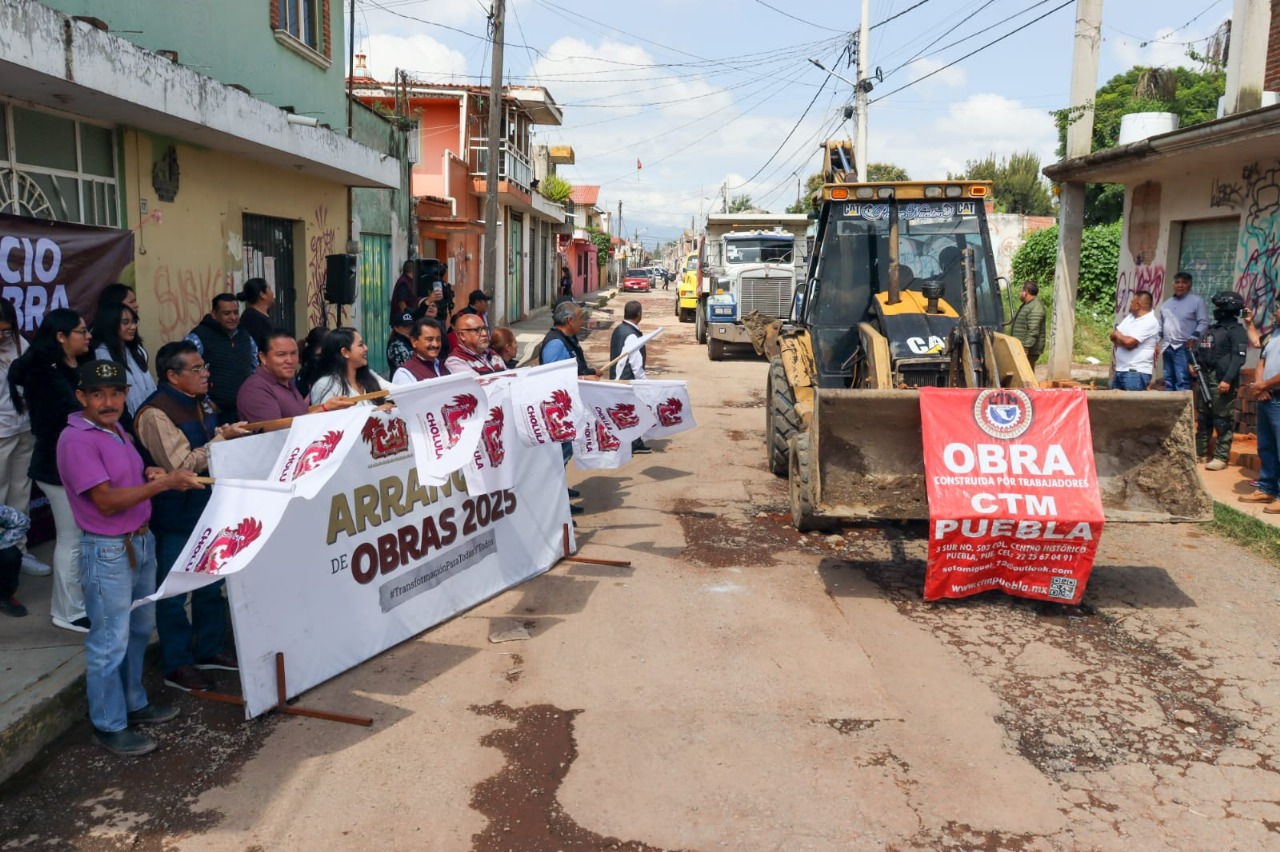 “No sólo pavimentamos calles, dignificamos la vida de las y los cholultecas”: Tonantzin Fernández