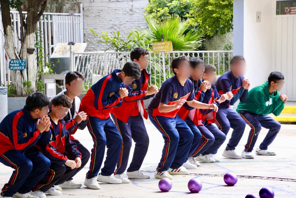 Más de 150 jóvenes participan en el Circuito Deportivo Itinerante en San Jerónimo Caleras