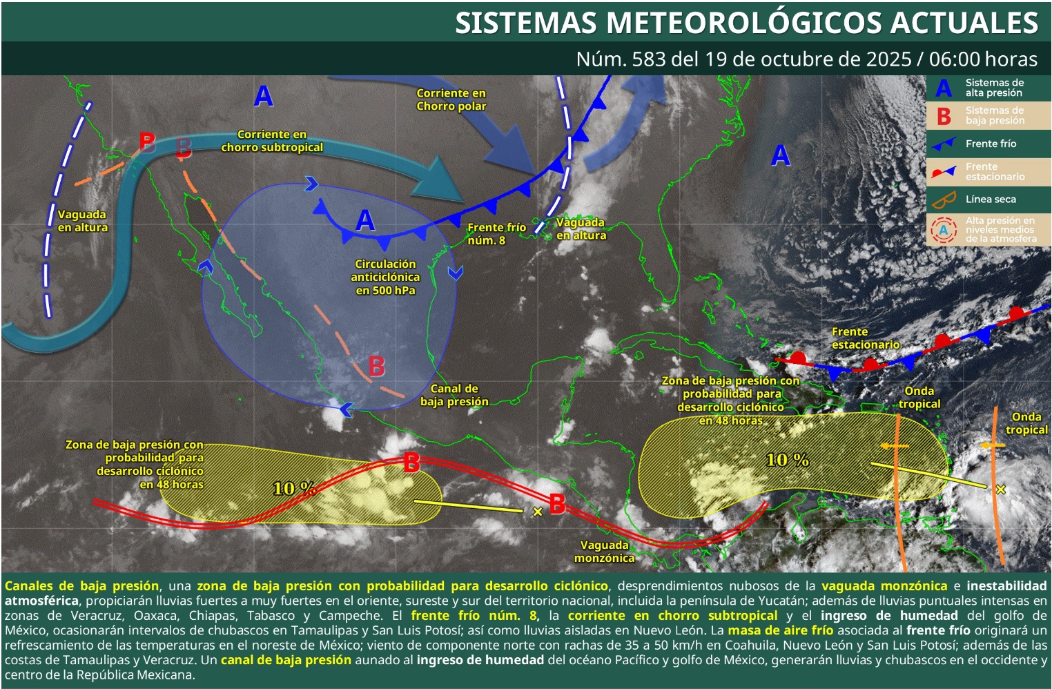 Gobierno de Puebla capital emite recomendaciones ante pronóstico de lluvia y viento