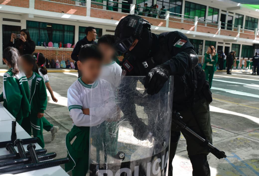 Inicia en San Pedro Cholula la Semana de la Prevención y la Seguridad en escuelas
