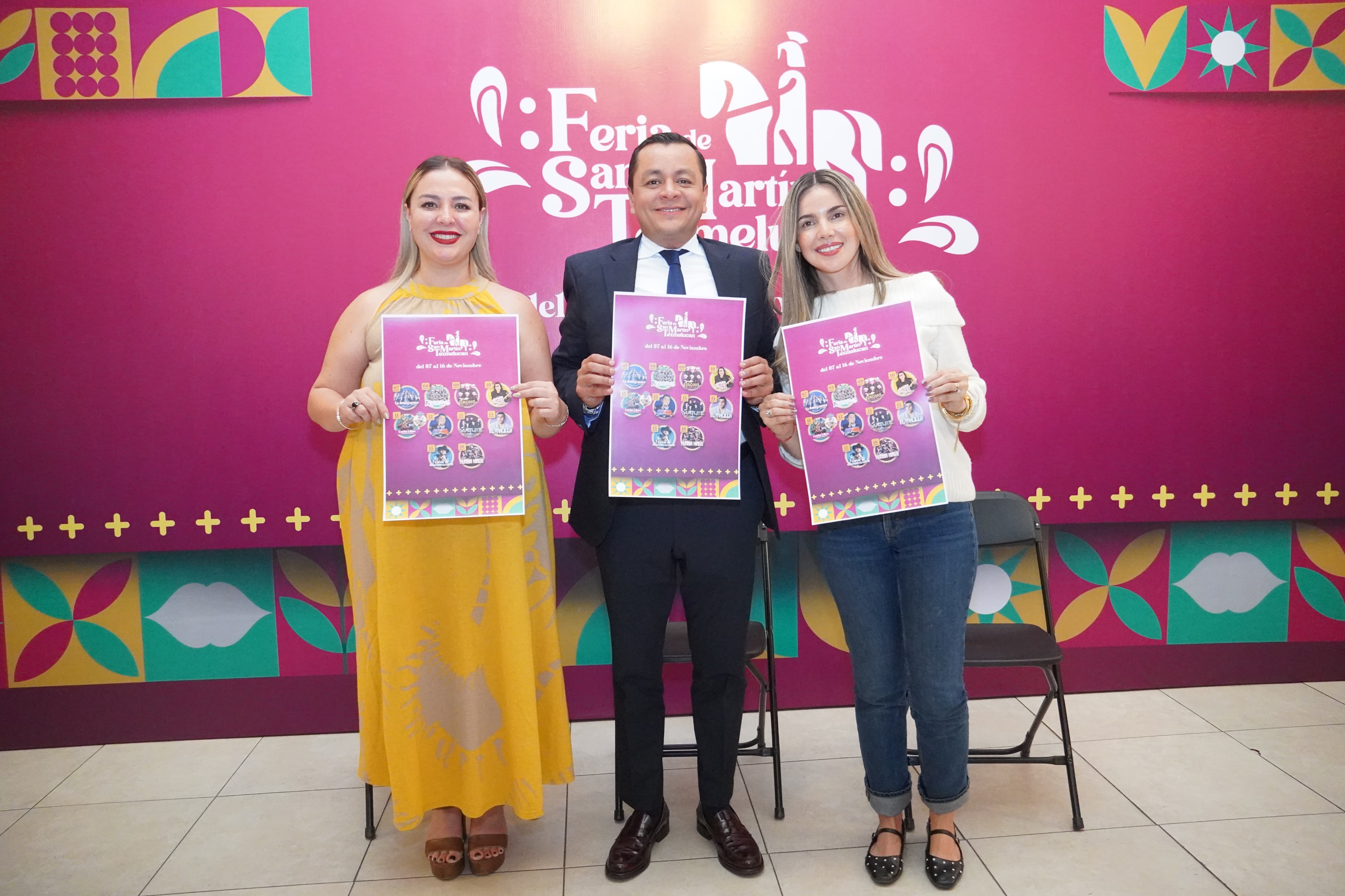 Presentan la Feria de San Martín Texmelucan 2025; será del 7 al 16 de noviembre