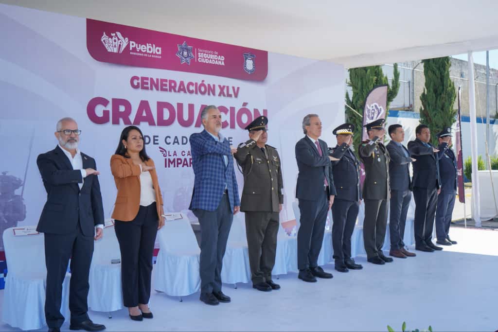 Puebla suma 37 nuevos policías formados bajo enfoque de proximidad y disciplina