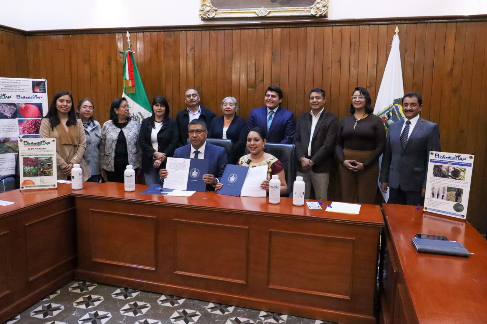 San Pedro Cholula y la BUAP impulsan agricultura sustentable con uso de biofertilizantes