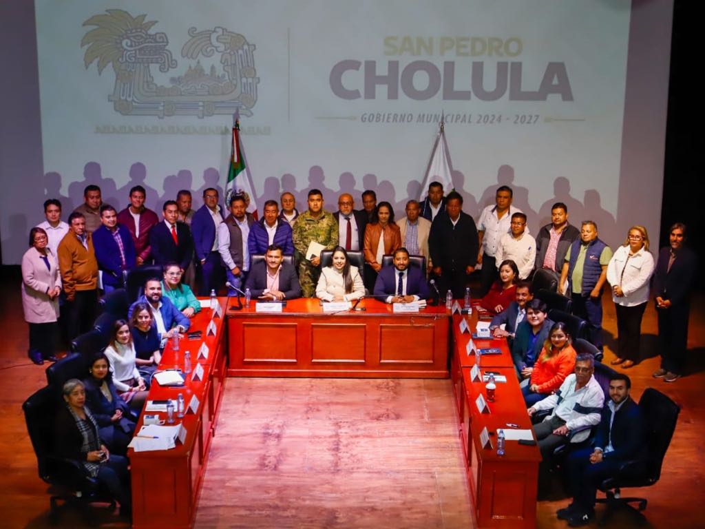 Cabildo de San Pedro Cholula acuerda comparecencias de funcionarios tras primer año de gobierno