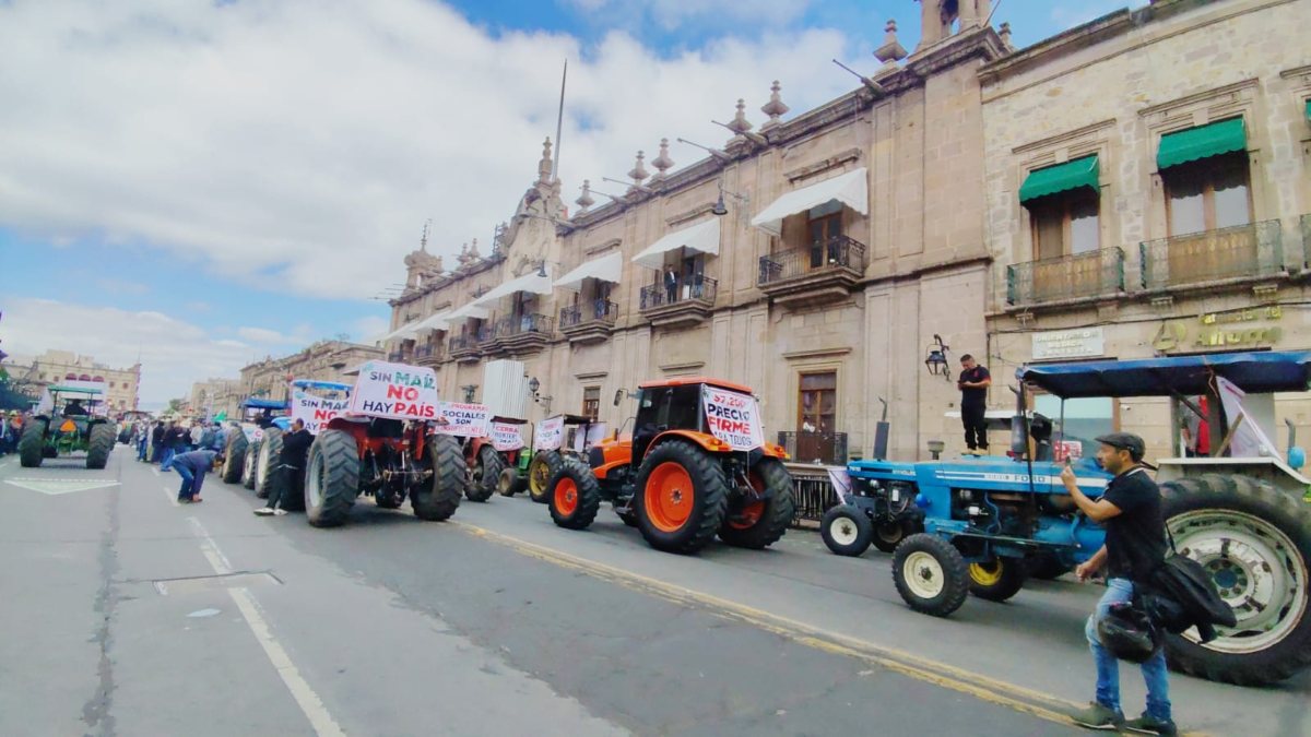 Agricultores mexicanos realizan paro nacional; piden precio de garantía del maíz