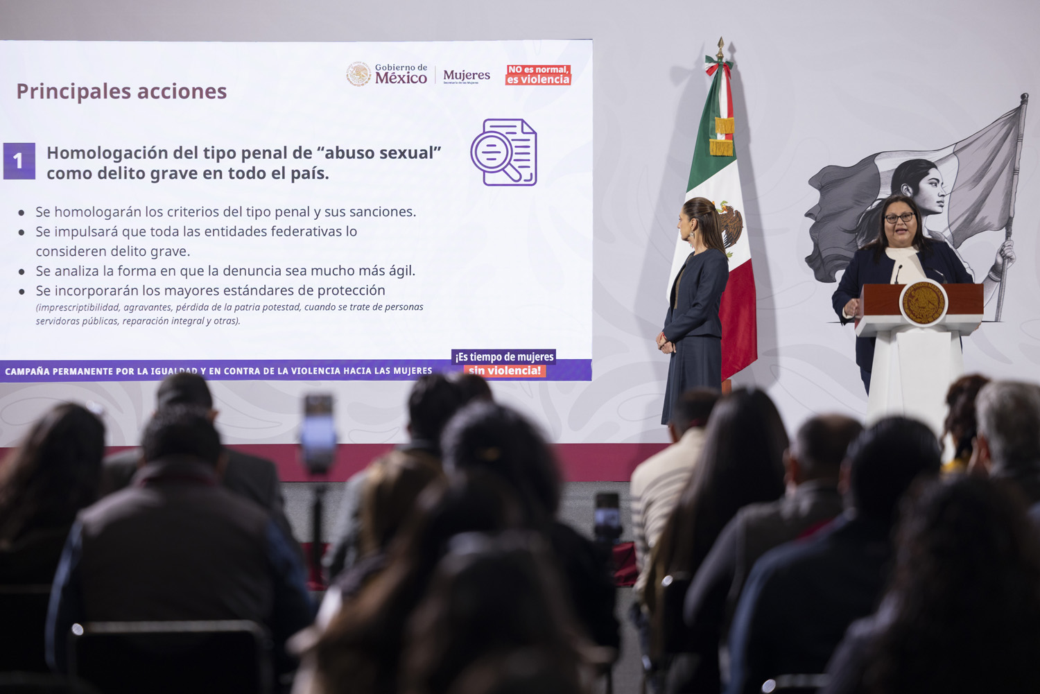 Gobierno federal lanza plan nacional para homologar el delito de abuso sexual y agilizar denuncias