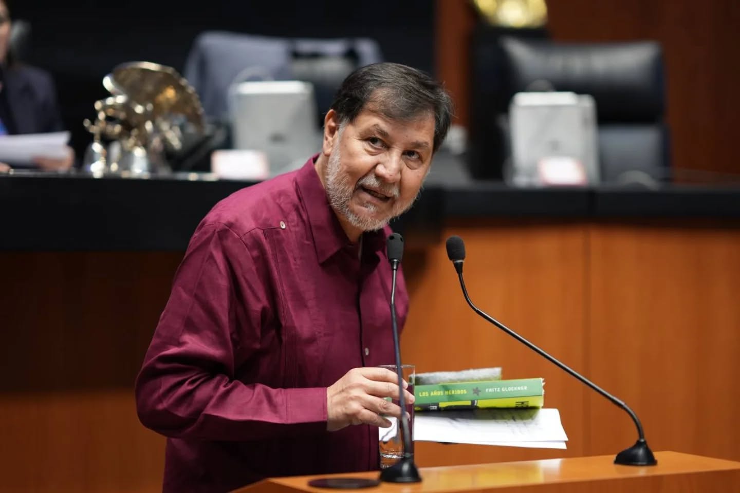 Noroña desata polémica al descalificar a Grecia Quiroz; oposición lo acusa de violencia política