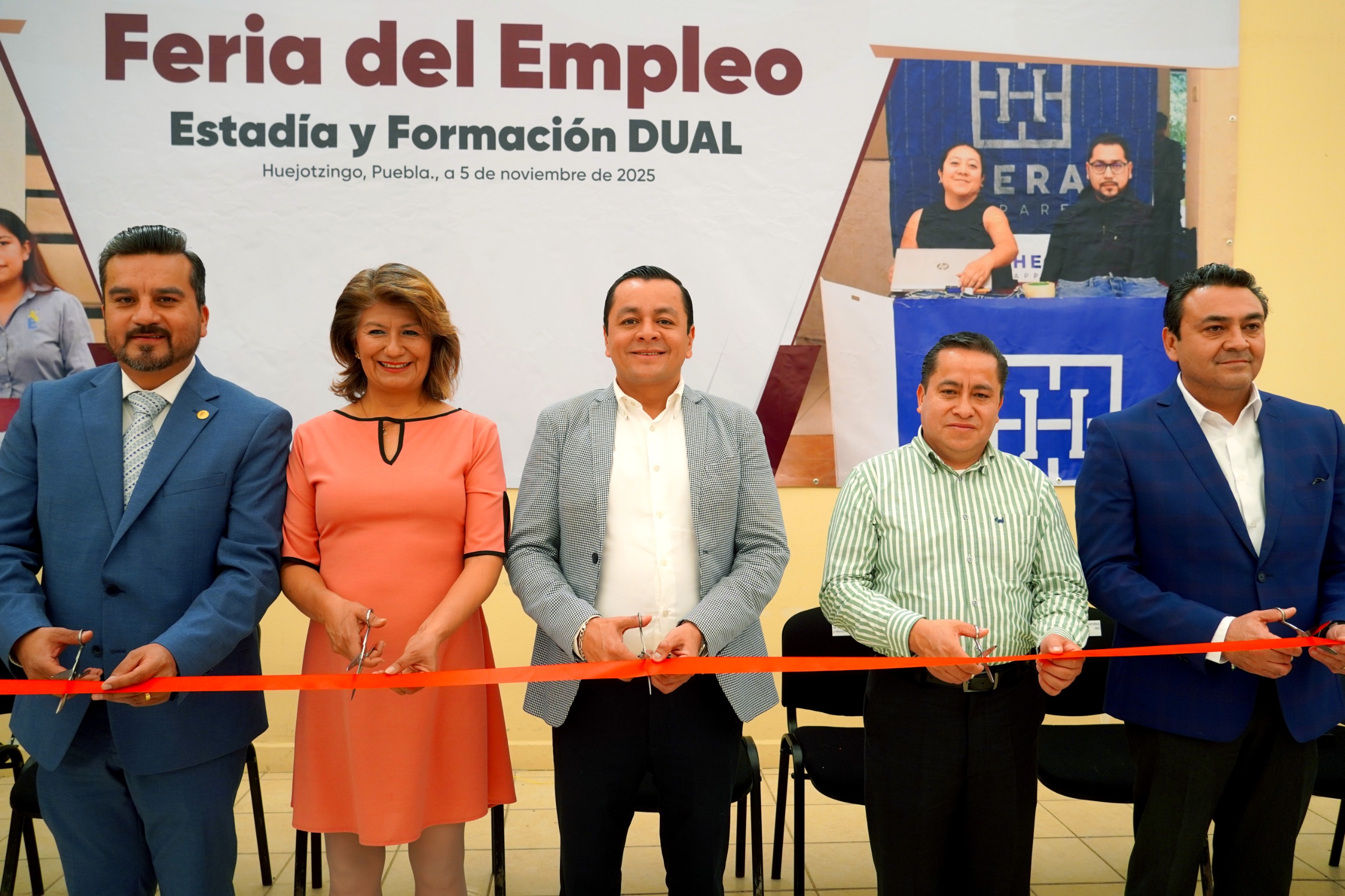 Inauguran Feria de Estadía, Formación Dual y Empleo 2025 en la Universidad Tecnológica de Huejotzingo