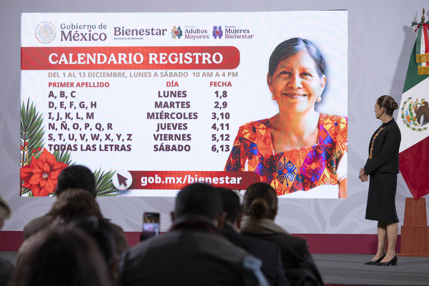 Sheinbaum presume expansión récord de programas sociales y anuncia nuevas etapas de registro para 2026