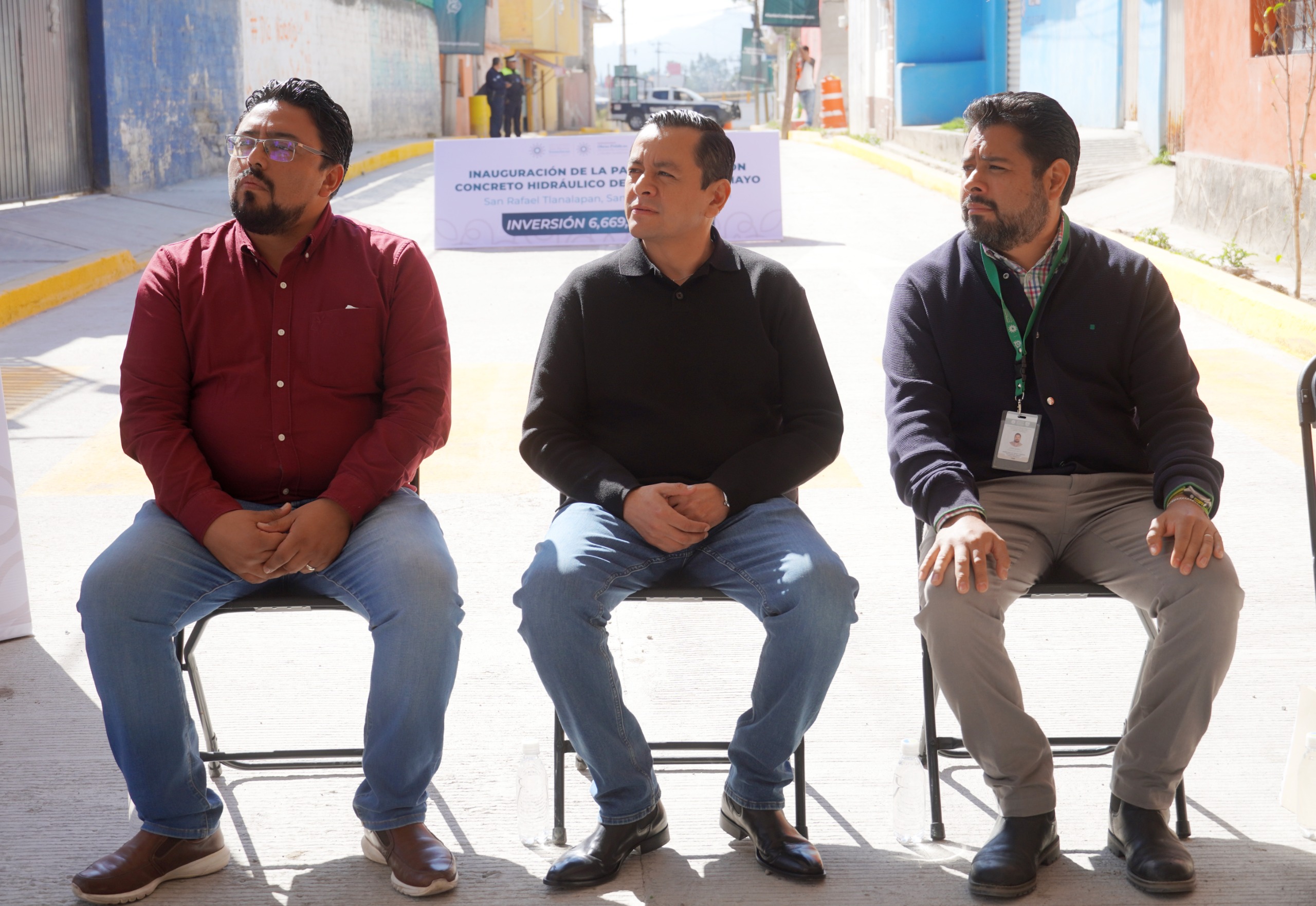 Texmelucan inaugura pavimentación en Tlanalapan tras años de rezago