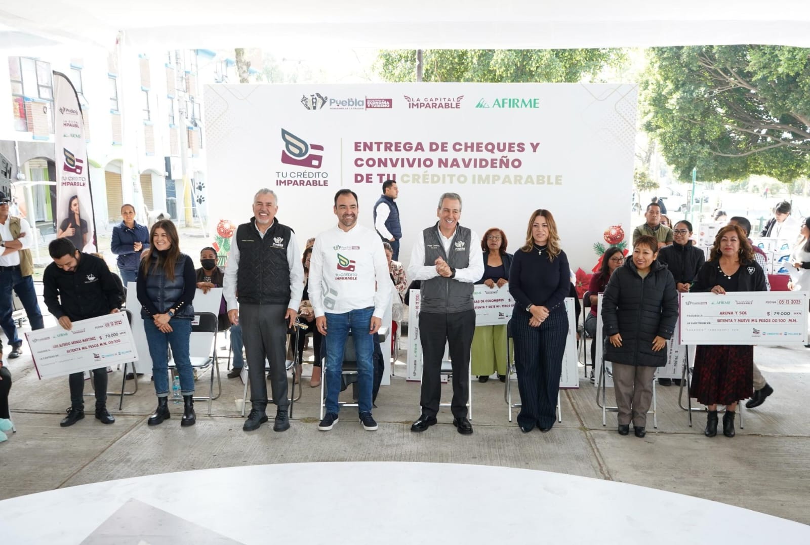 Pepe Chedraui entrega apoyos de “Tu Crédito Imparable” y refuerza impulso a emprendedores en Puebla