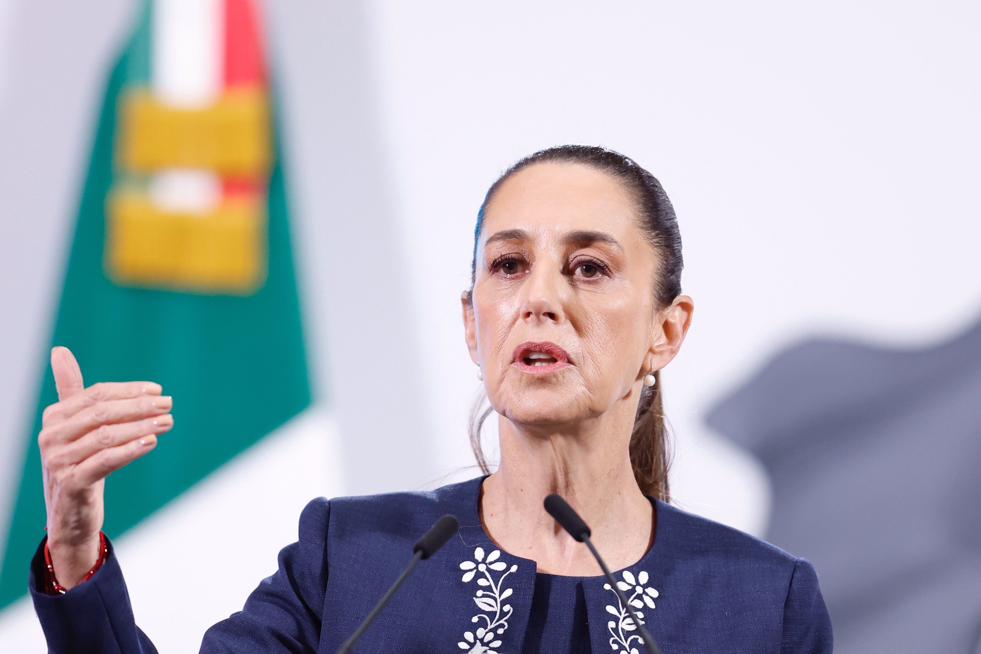 Sheinbaum garantiza reparación integral a víctimas del descarrilamiento del Tren Interoceánico