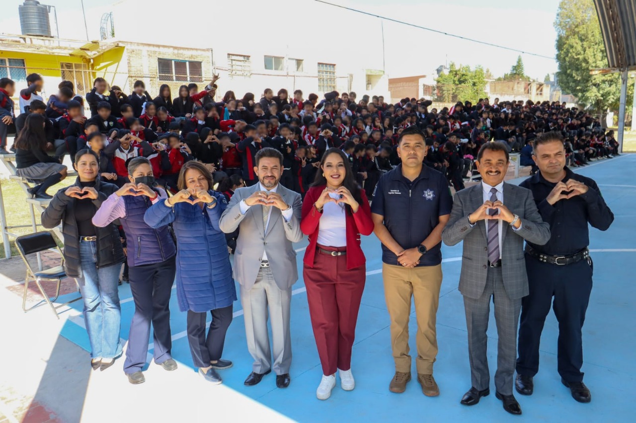 San Pedro Cholula impulsa una semana intensiva de prevención de violencia en escuelas