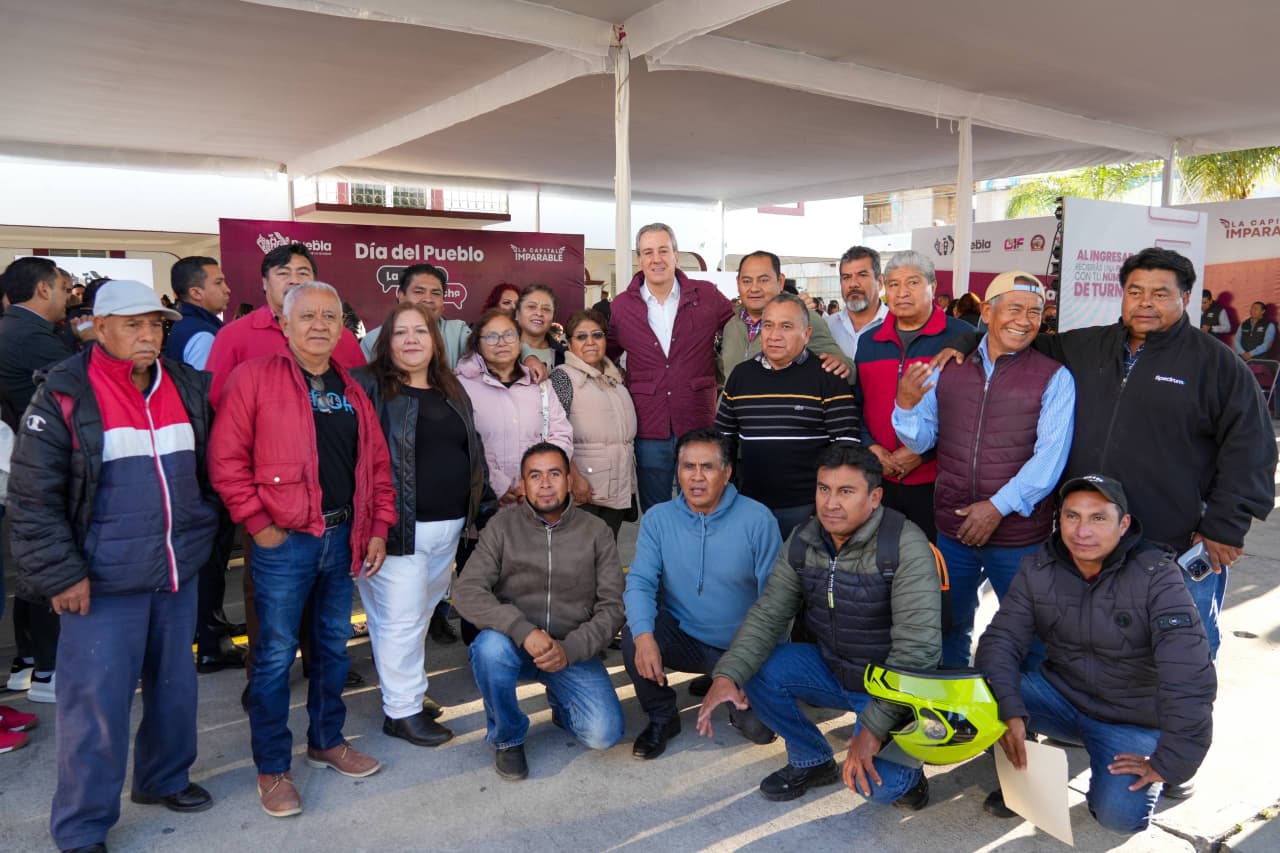 Gobierno de Puebla acerca servicios y atención directa a Santa María Xonacatepec