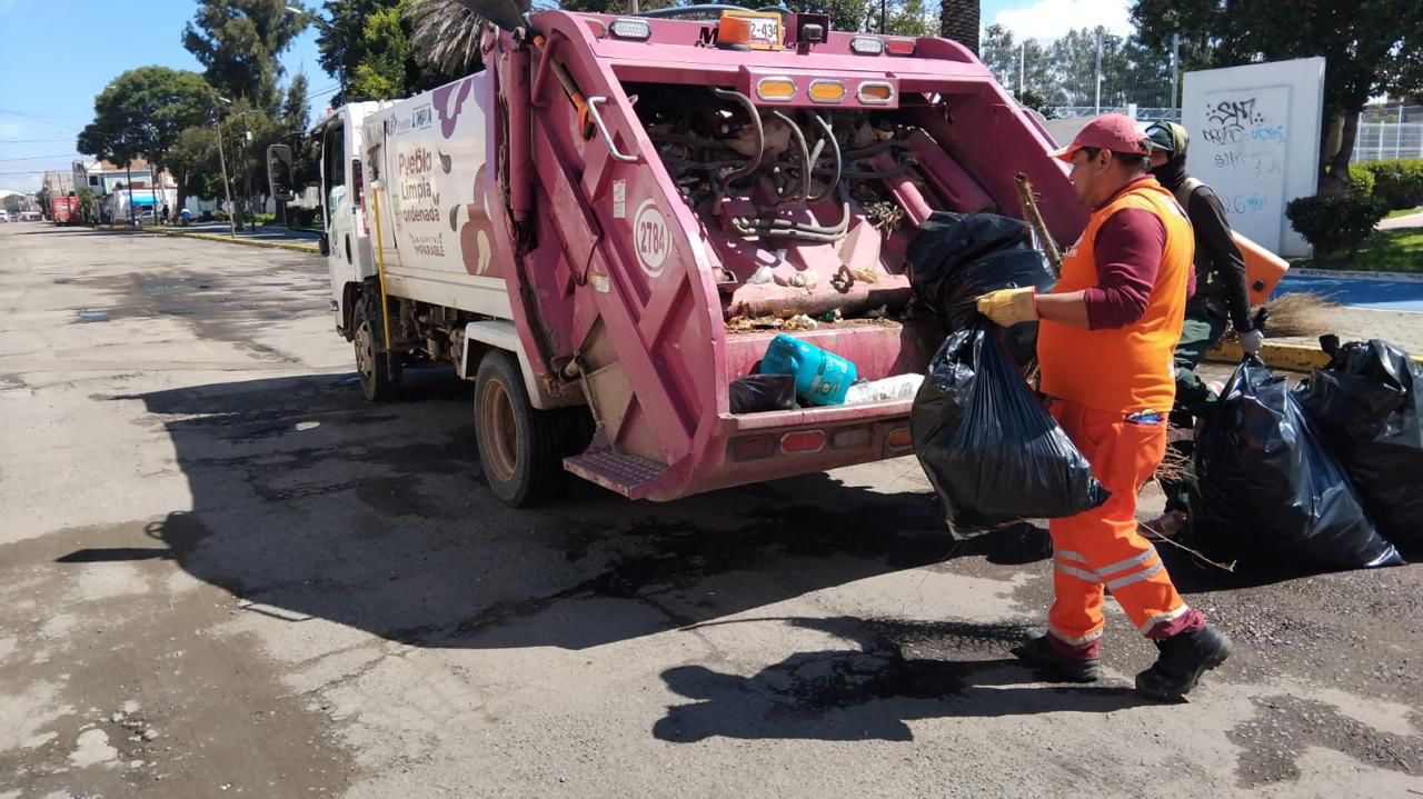 Puebla suspenderá recolección de basura el 12 de diciembre por Día del Trabajador del OOSL