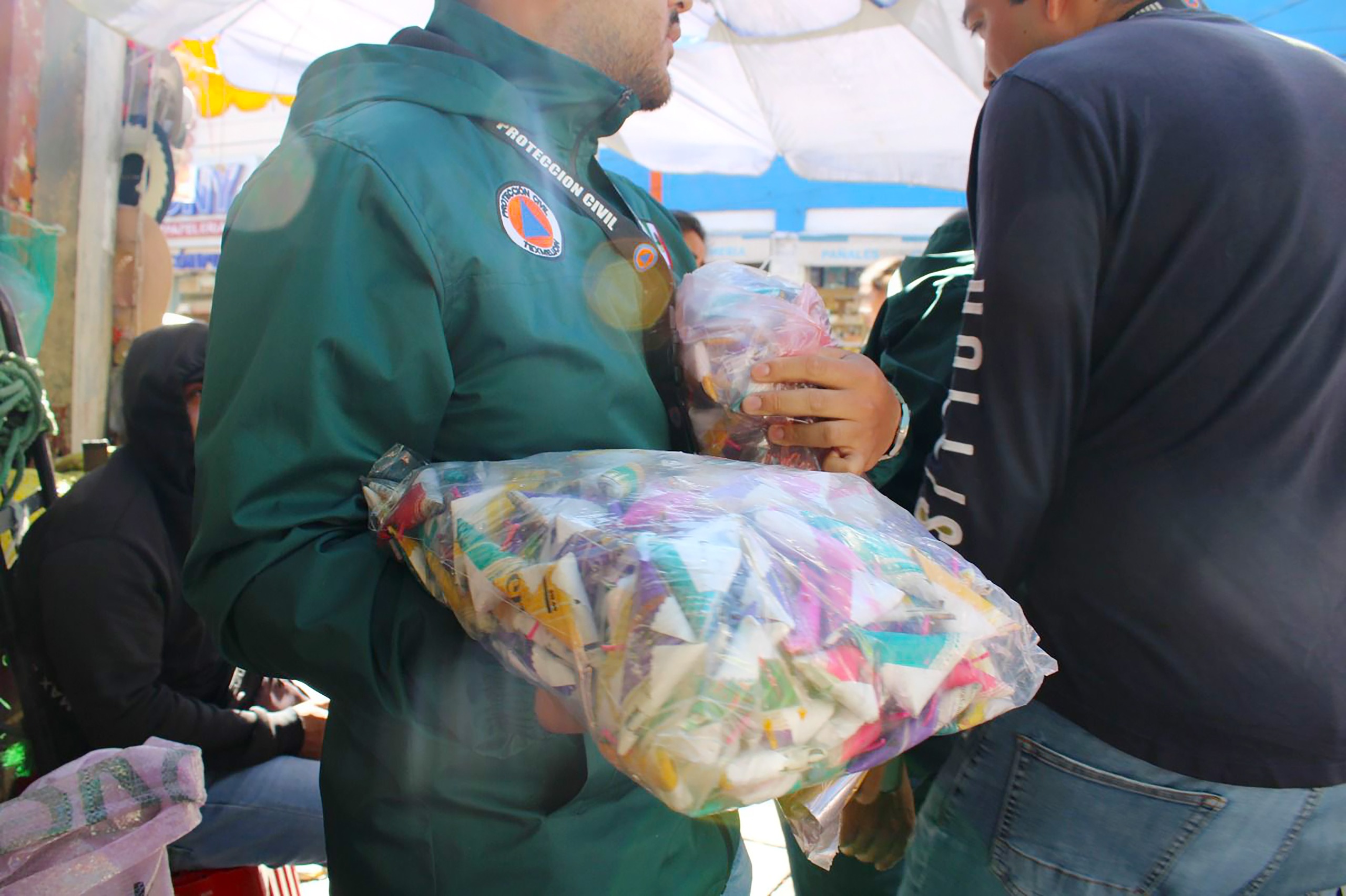 Implementan Operativo “Pirotecnia” en San Martín Texmelucan para prevenir accidentes en fiestas decembrinas