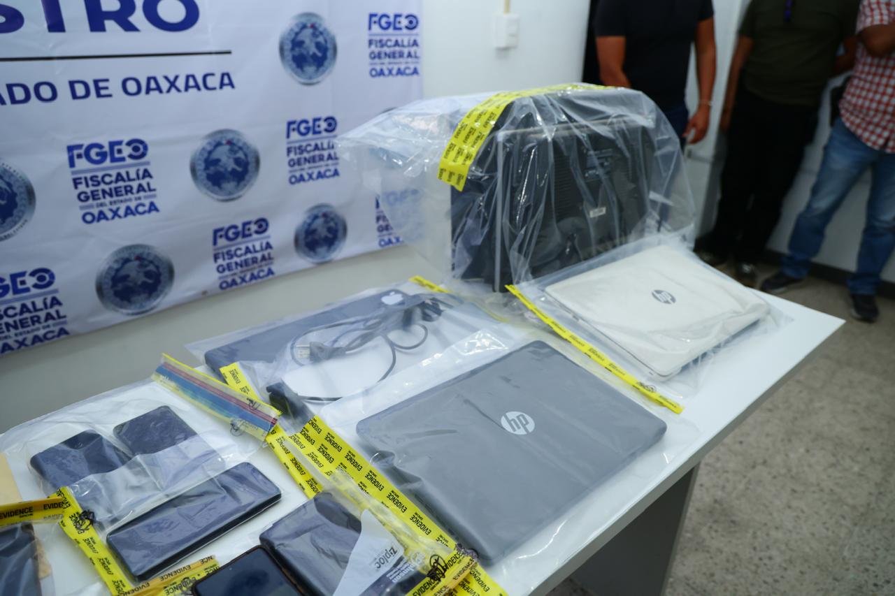 Detienen en Oaxaca a presunto operador de red de pornografía infantil con más de 70 mil archivos