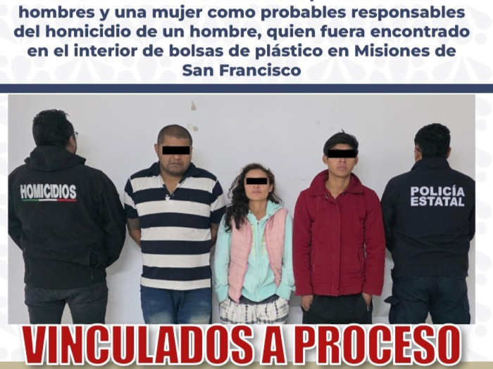 Tres detenidos por homicidio de hombre hallado en un contenedor en Coronango