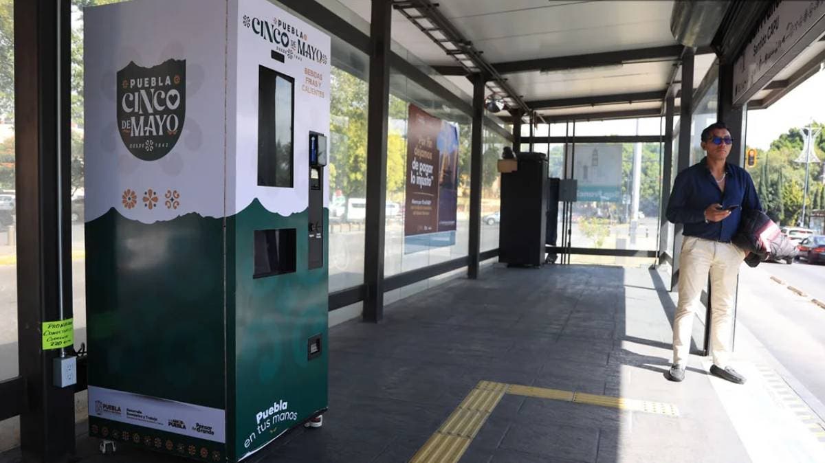 RUTA prueba máquinas “Cinco de Mayo” y prevé instalar hasta 60 dispensadores