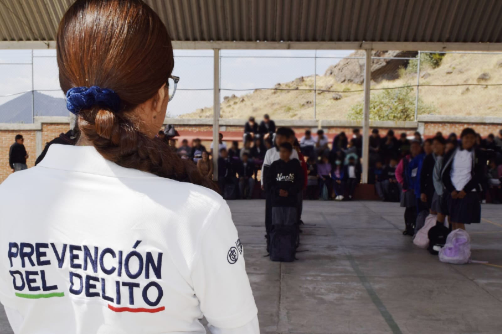 Activan programa Buzón Rojo en telesecundaria de San Pedro Cholula para fortalecer la prevención del delito