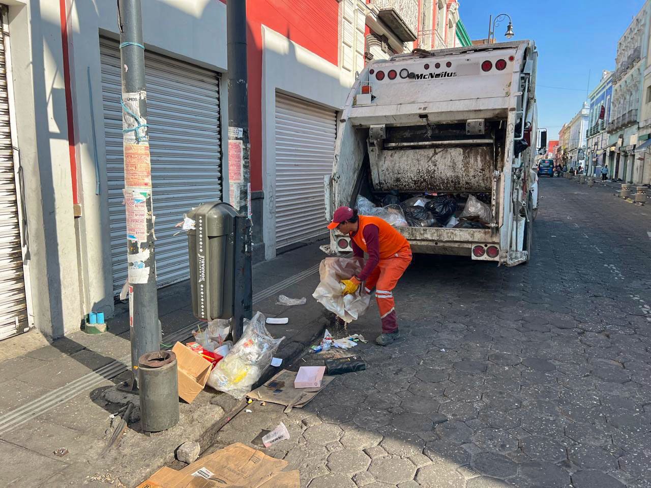 Recolección de basura operará con normalidad durante el puente del 2 de febrero en Puebla