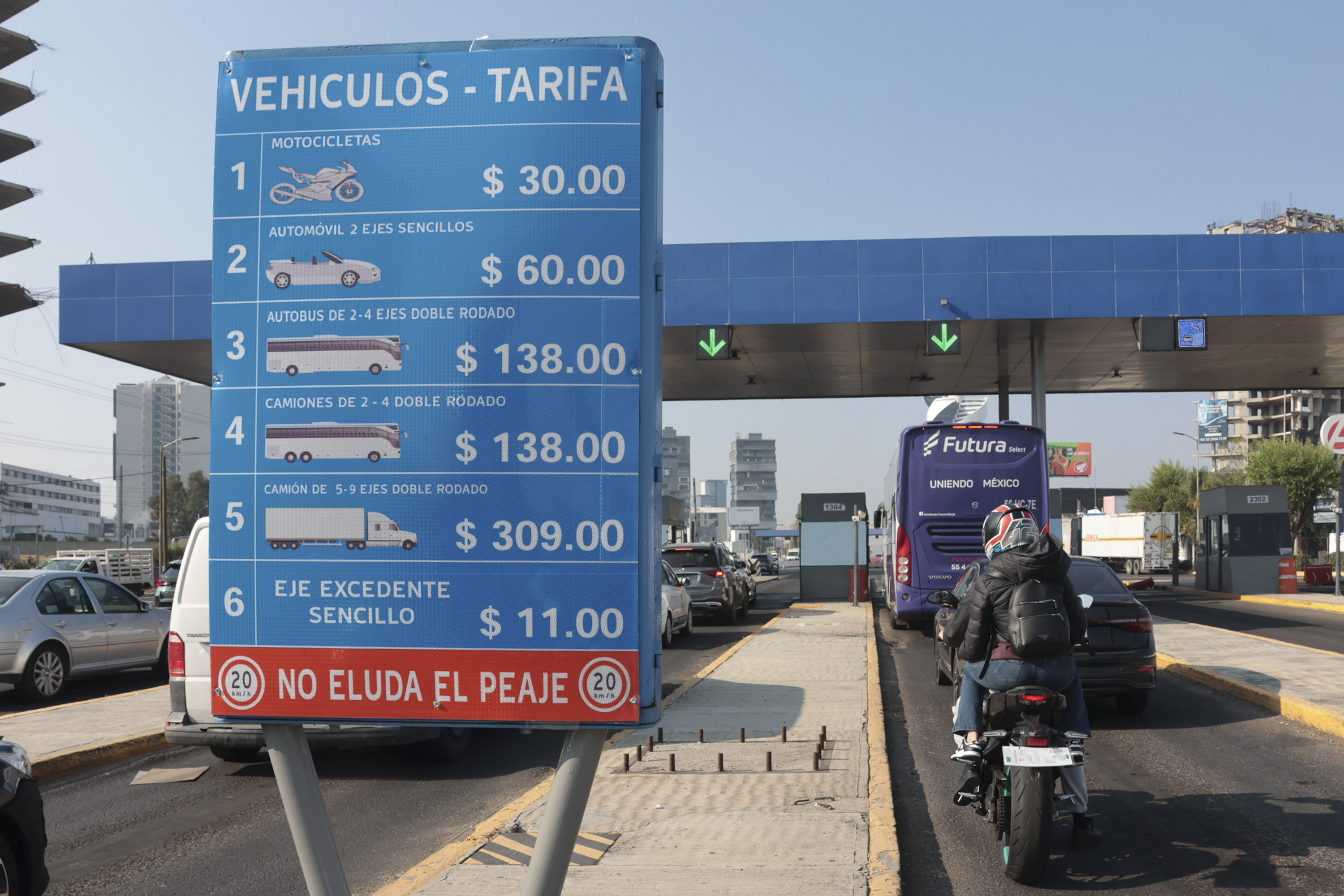 Aumenta peaje en la autopista Puebla–Atlixco; automóviles pagarán 60 pesos