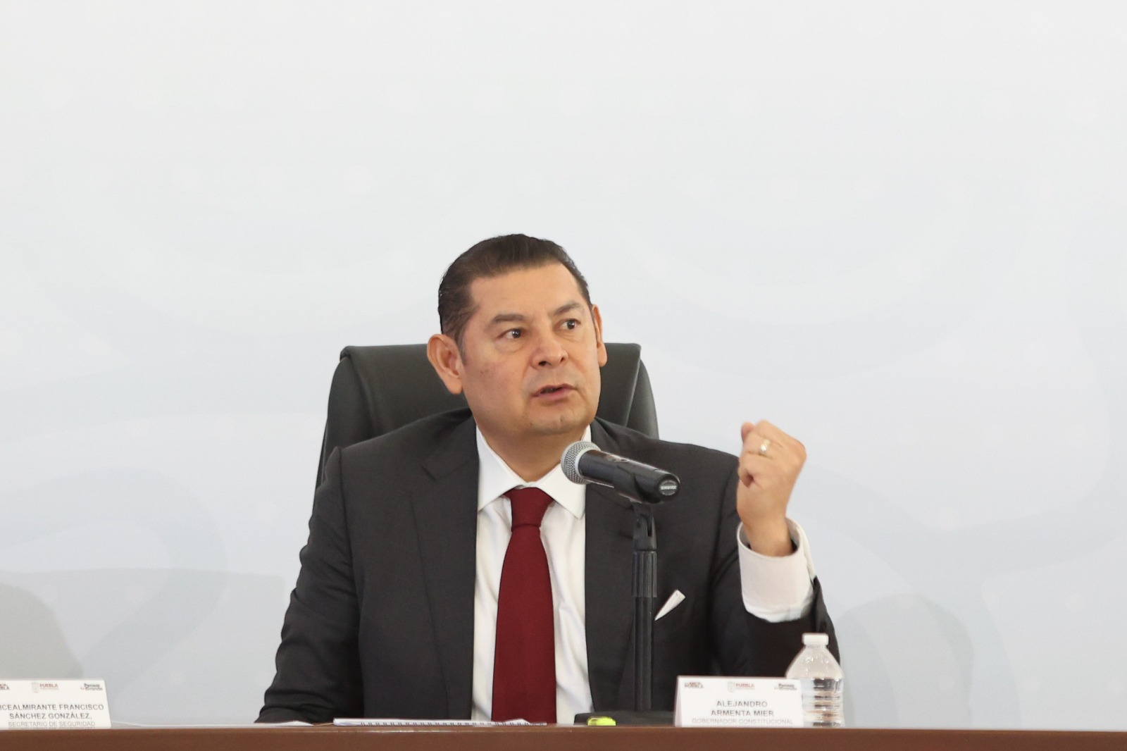 Armenta va contra el “Cártel del Despojo” y plantea endurecer castigos en Puebla