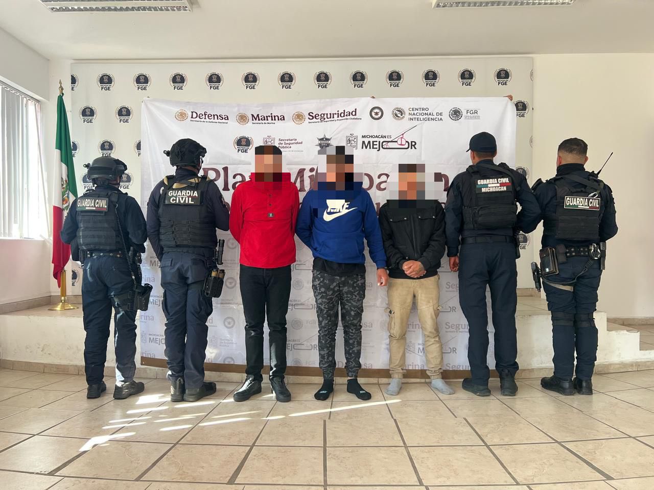 Plan Michoacán por la Paz deja 278 detenidos y el aseguramiento de más de 760 kilos de metanfetamina