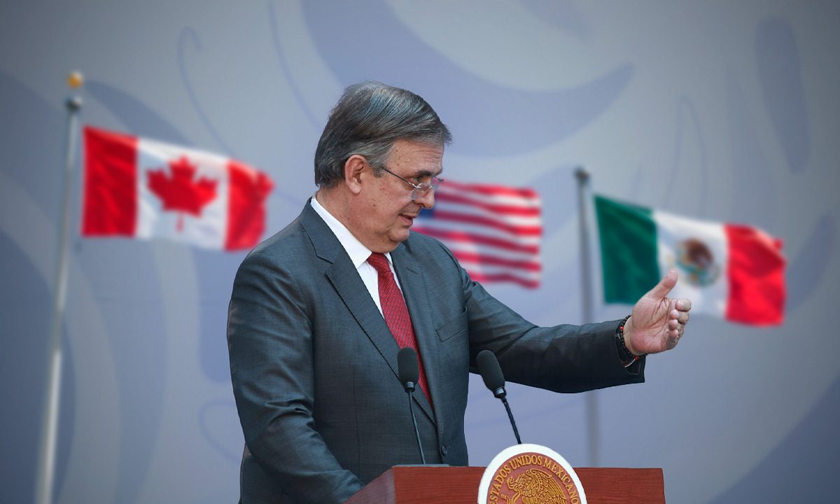 Ebrard fija el 1 de julio como meta para cerrar la revisión del T-MEC