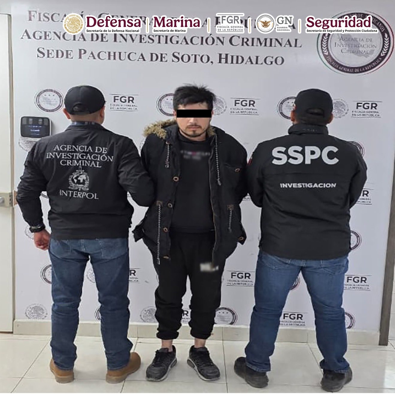 Detienen a uno de los 10 más buscados por el FBI en Pachuca