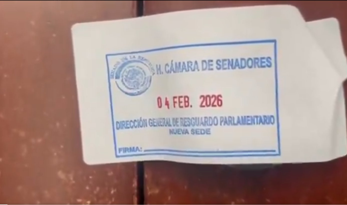 Clausuran \"estética\" VIP en el Senado tras ser descubierta por periodistas