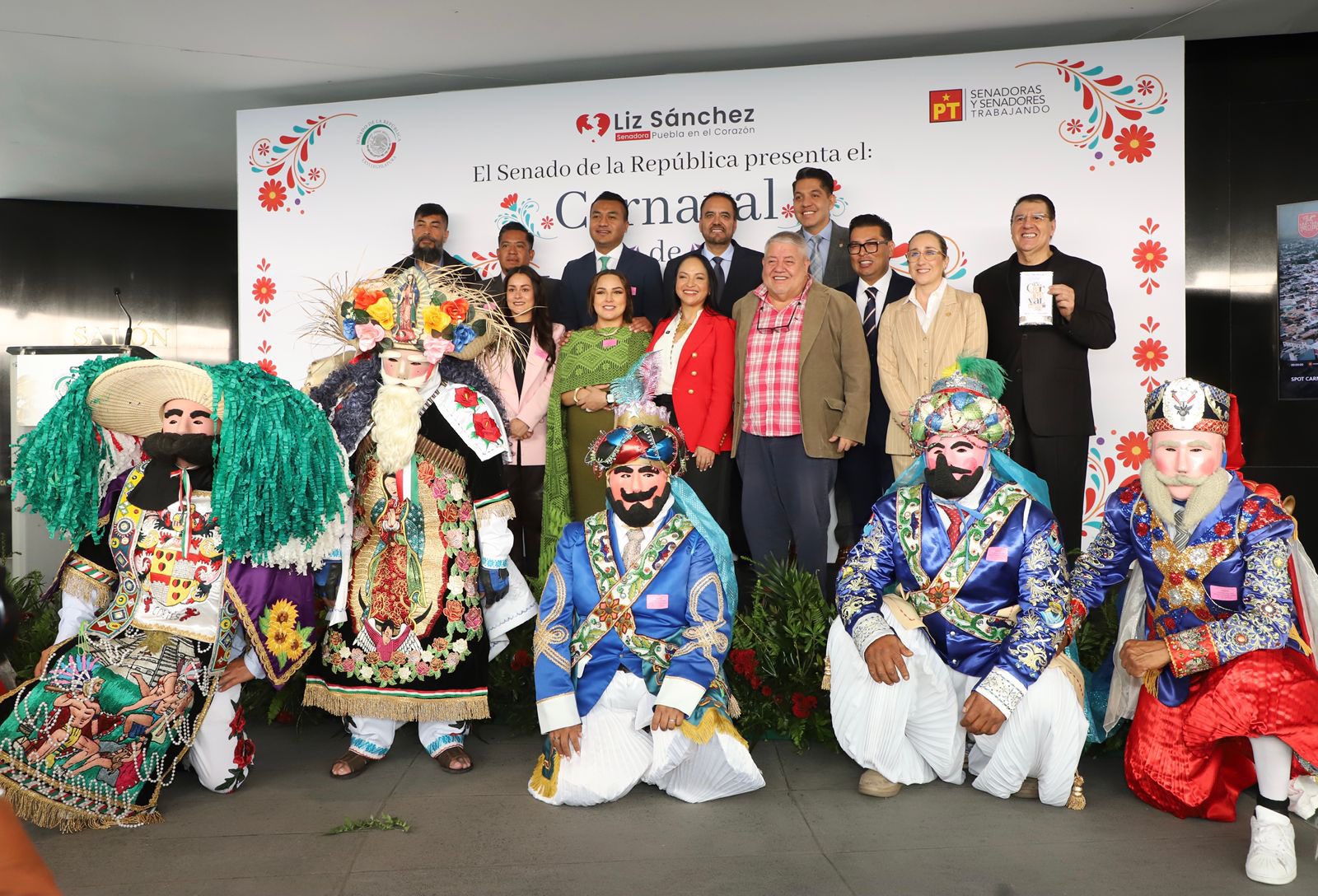 Carnaval de Huejotzingo se promueve en el Senado rumbo a su edición 2026