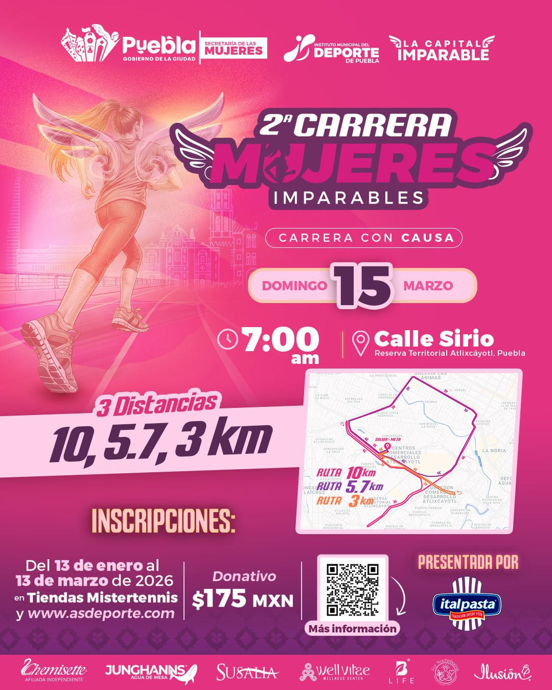 ¡A correr! Pepe Chedraui anuncia la carrera “Mujeres Imparables 2026” en Puebla