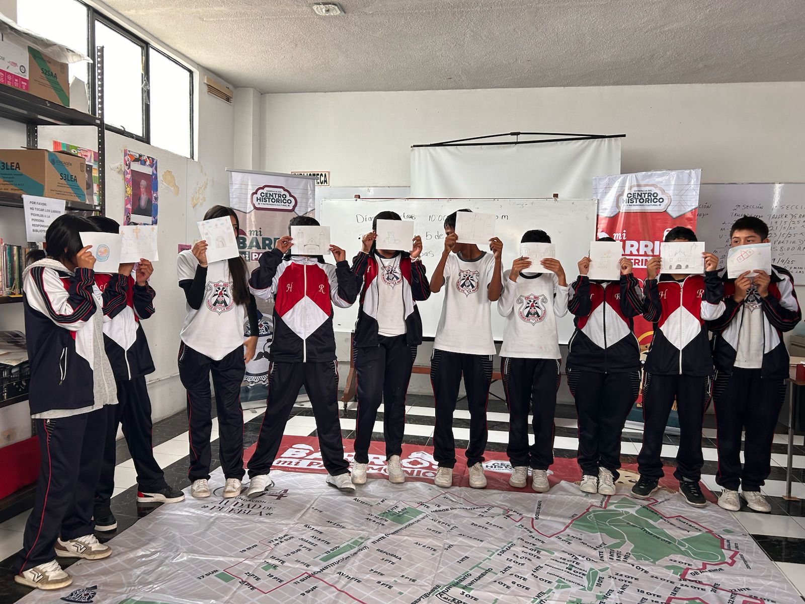 Impulsan educación patrimonial en niñas y niños del Centro Histórico de Puebla