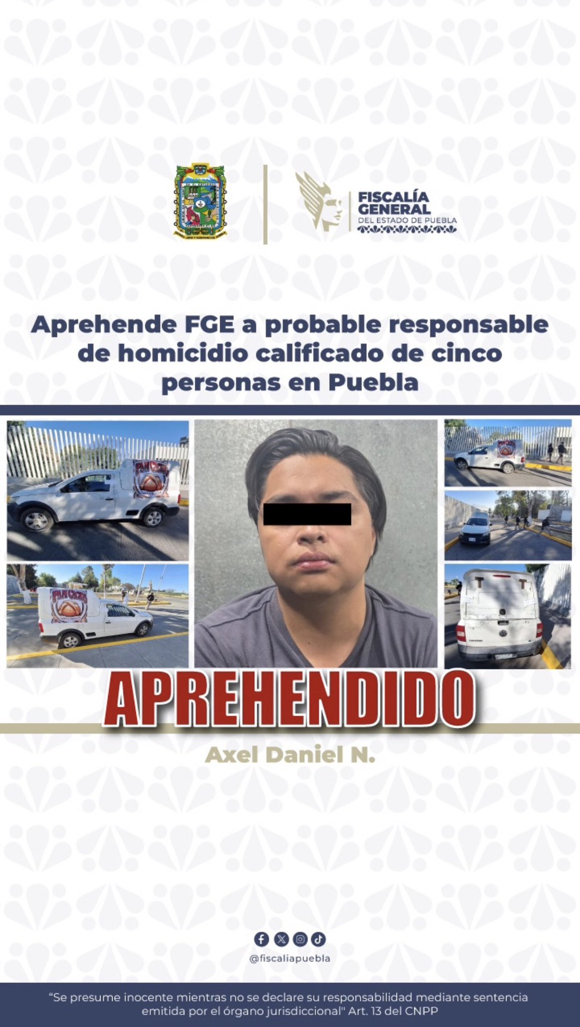 Cae Axel Daniel, integrante de \"La Barredora\", por el multihomicidio de Los Fuertes en 2025