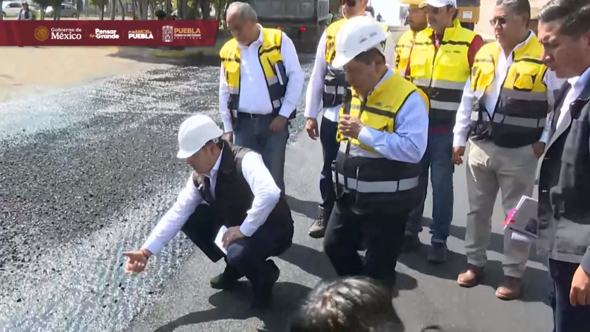 Armenta supervisa rehabilitación de Avenida Cúmulo de Virgo para mejorar la movilidad en la zona metropolitana