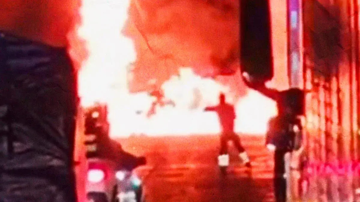 Fallece oficial poblano en cumplimiento de su deber tras incendio de patrulla
