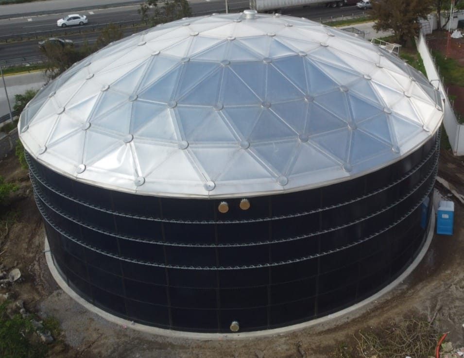Construyen Macro Tanque Cerro del Marqués en Puebla para mejorar el suministro de agua