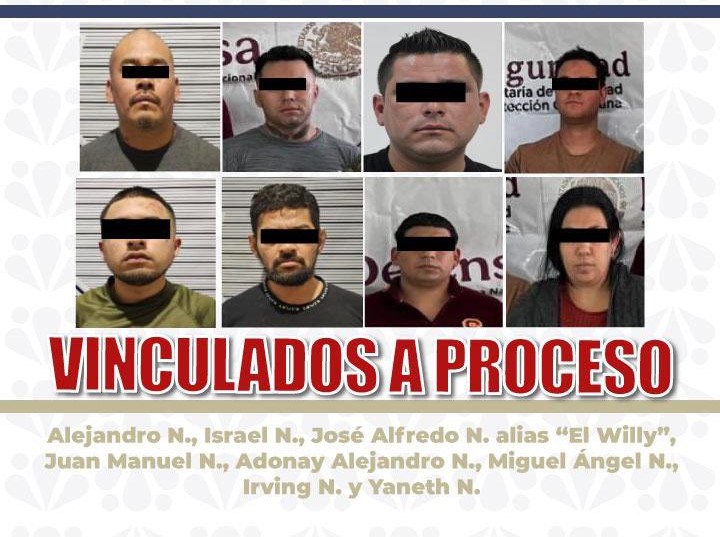 Vinculan a proceso a ocho implicados en el multihomicidio de Los Fuertes ocurrido en 2025