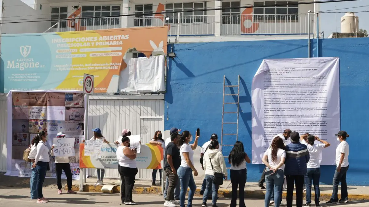 División en el Colegio Carrusel Magone; algunas madres y padres defienden a la institución mientras FGE investiga presunto abuso sexual