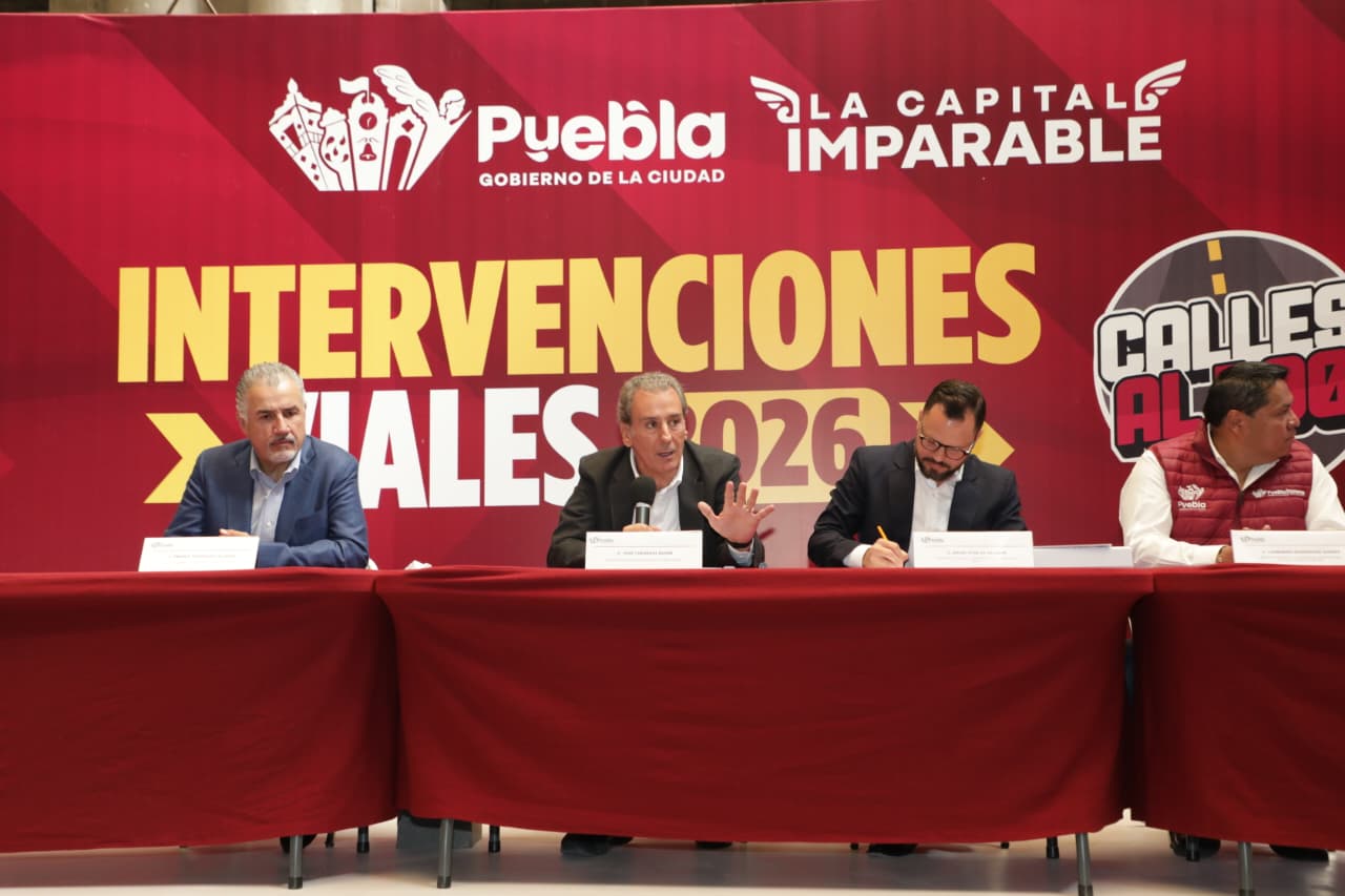 Así es el plan #CallesAl100 de 790 millones de Pepe Chedraui para Puebla