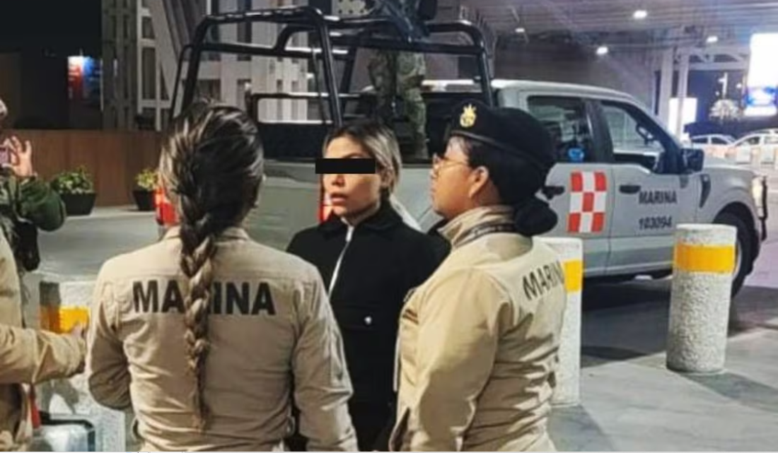 Marina decomisa cocaína oculta en cosméticos a pasajera colombiana en el AICM