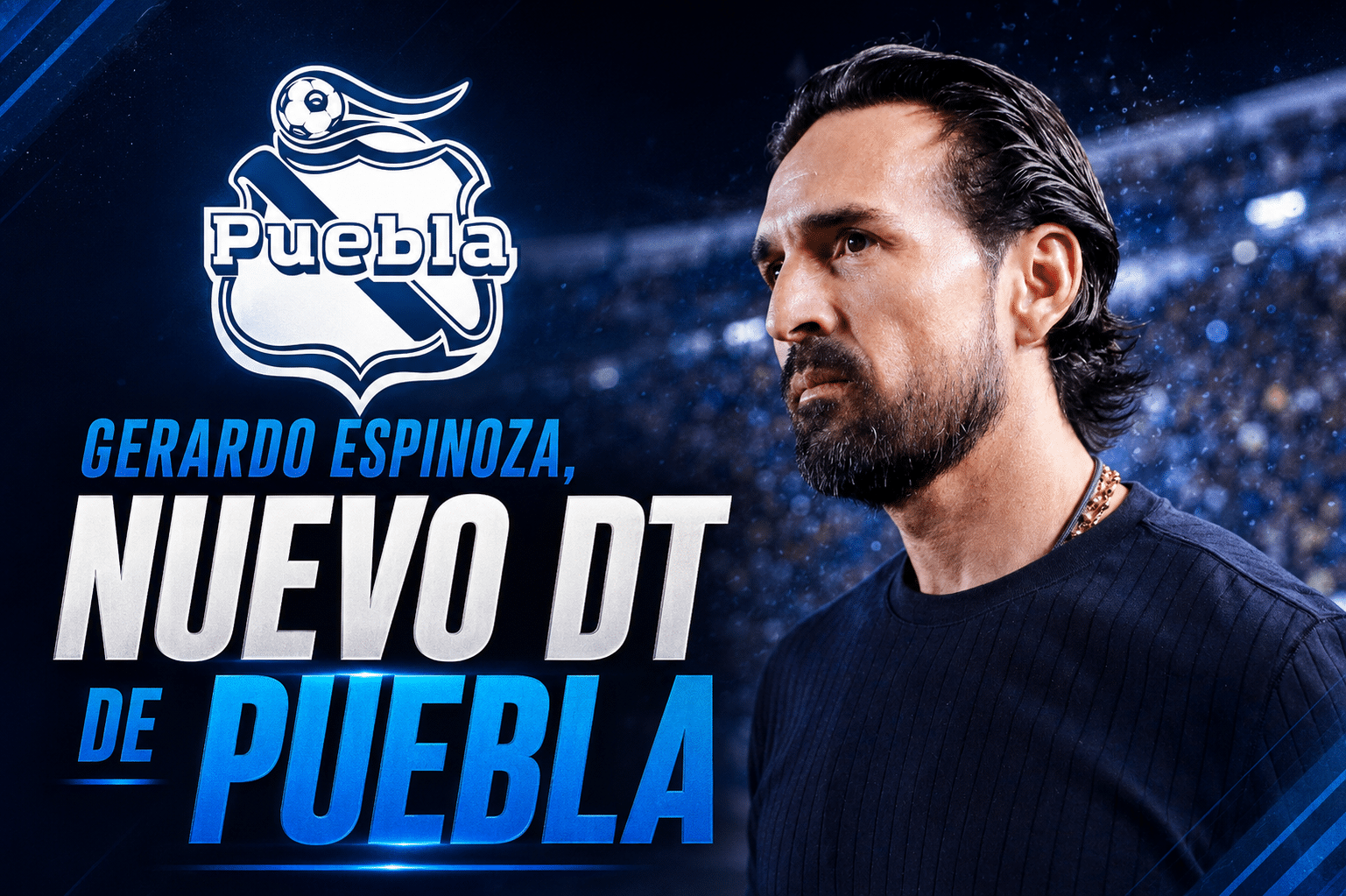 Gerardo Espinoza tomará el mando del Club Puebla para el Apertura 2026