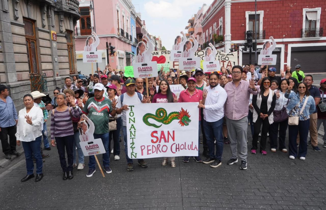 Tonantzin Fernández respalda el proyecto de transformación encabezado por Claudia Sheinbaum