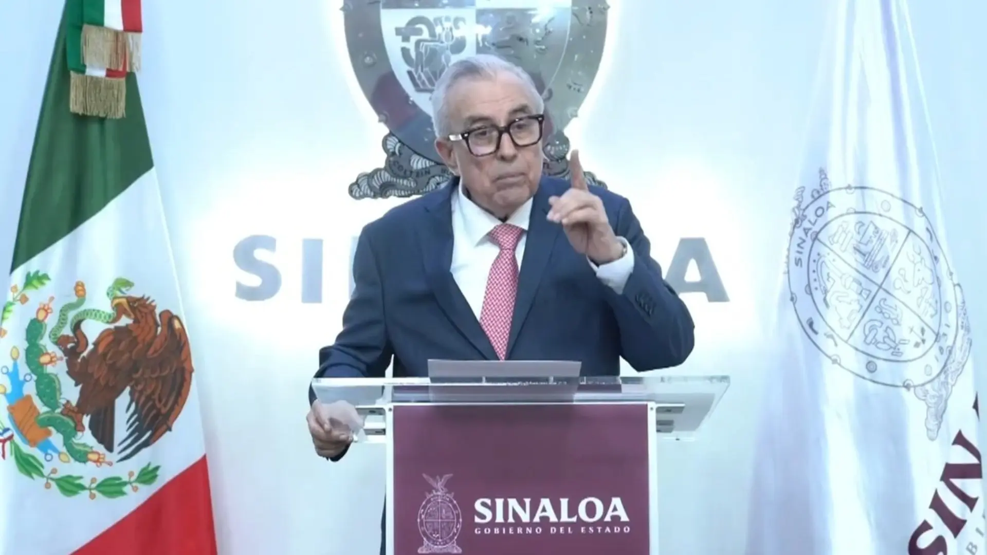 Rubén Rocha Moya pide licencia como gobernador tras acusaciones de EU; también se separa alcalde de Culiacán