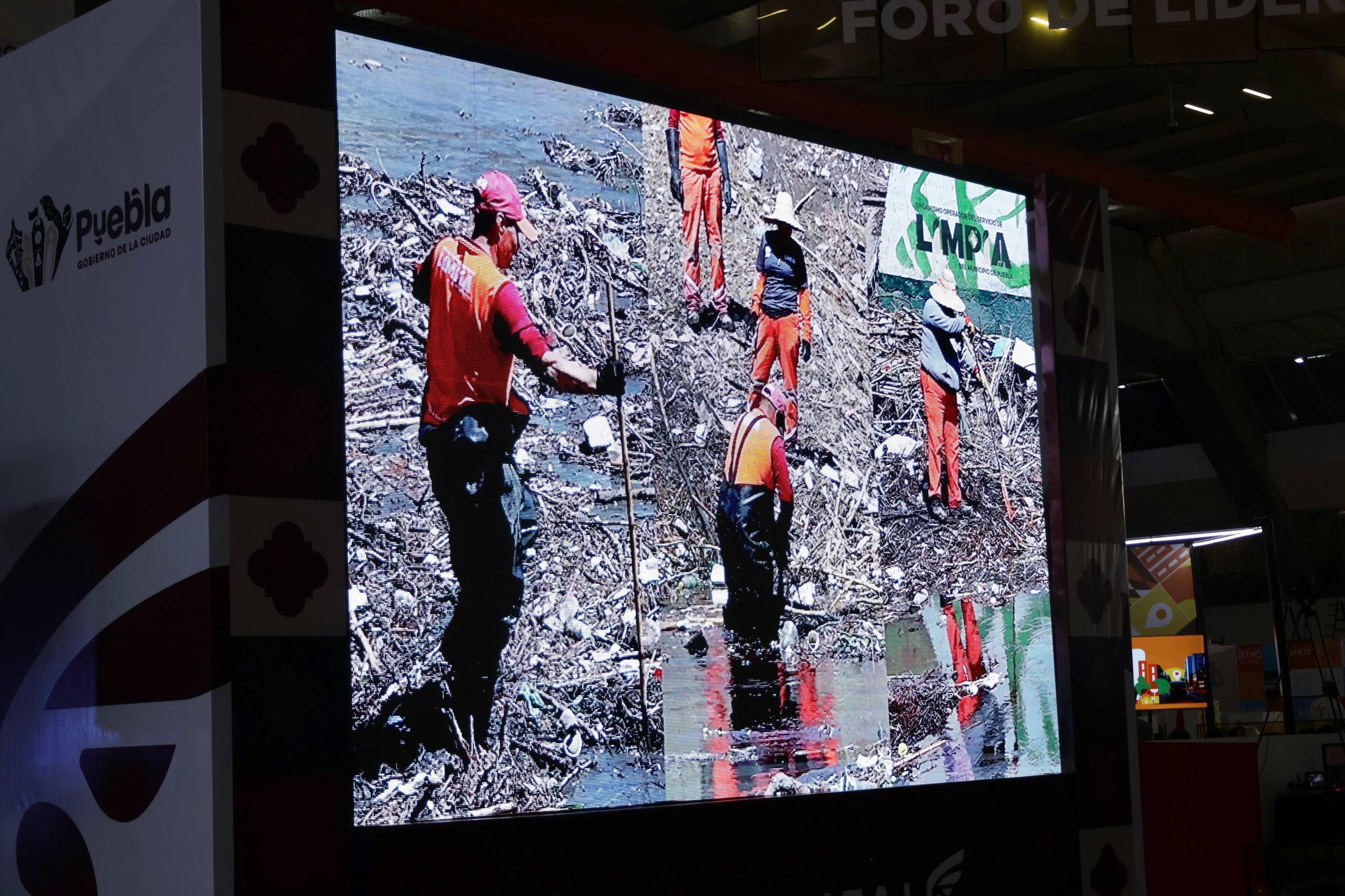 Estrategia de limpia en Puebla se posiciona como referente nacional en el Smart City 2026
